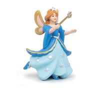Papo - Figurine Fée Étoilée Bleue Réaliste - 3 Ans + - Collection Monde Enchanté - Jeu Créatif Univers Féerique - Idée Cadeau Jouet Fille Garçon