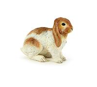 Papo - Figurine Lapin Bélier Réaliste - 3 Ans + - Collection La Vie À La Ferme - Jeu Éducatif Animaux Domestiques - Idée Cadeau Jouet Fille Garçon