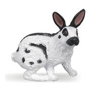Papo - Figurine Lapin Papillon Réaliste - 3 Ans + - Collection La Vie À La Ferme - Jeu Éducatif Petits Animaux De Ferme - Idée Cadeau Jouet Fille Garçon