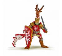 Papo -Figurine Peinte A La Main -Médiéval - Fantastique -Maître des armes cimier cerf -39911-À Collectionner-Pour Enfants - Filles et Garçons - A Partir de 3 Ans