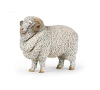 Papo Figurine Mouton Mérinos 51174 – La Vie à la Ferme – Peinte à la main – Dès 3 ans