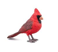 Papo - Figurine Oiseau Cardinal Rouge du Nord dès 3 Ans + - Jouet Éducatif Enfant - Oiseau Sauvage Réaliste de Jardin - Peinte à la Main - Décoration Chambre - 50322