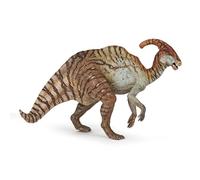 Papo - Grande figurine dinosaure - Parasaurolophus, Dinosaure Préhistorique, Jouet enfant dès 3 Ans - Aventure Paléontologique Éducative et Ludique pour Petits Explorateurs. 17*15cm