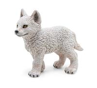 Papo -Figurine Peinte A La Main -La Vie Sauvage-Jeune Loup Polaire -50228-À Collectionner-pour Enfants - Filles et Garçons - A Partir de 3 Ans