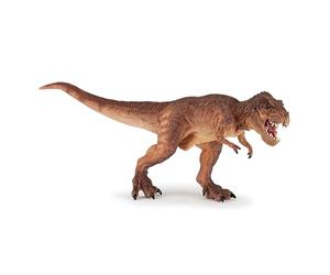 Papo -Figurine Peinte A La Main -Les Dinosaures-T-rex courant marron-55075-À Collectionner-Pour Enfants - Filles et Garçons - A Partir de 3 Ans