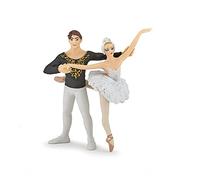 PAPO -Figurine Peinte A La Main -Monde Enchanté -Ballerine et Son danseur-39128-À Collectionner-pour Enfants - Filles et Garçons - A Partir de 3 Ans
