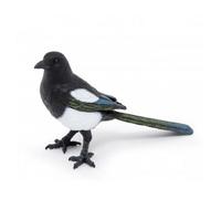 Papo - Figurine Pie Réaliste - 3 Ans + - Collection La Vie Sauvage - Jeu Éducatif Oiseaux des Campagnes - Idée Cadeau Jouet Fille Garçon