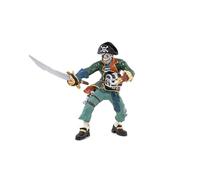 Papo - Figurine Pirate Zombie Réaliste - 3 Ans + - Collection Pirates - Jeu Créatif Aventure Pirate - Idée Cadeau Jouet Fille Garçon