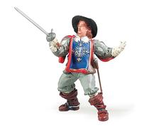 Papo - Figurine Porthos Réaliste - 3 Ans + - Collection Historiques - Jeu Créatif Mousquetaires - Idée Cadeau Jouet Fille Garçon