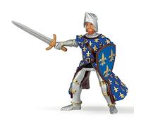 Papo - Figurine Prince Philippe Bleu Réaliste - 3 Ans + | Jeu créatif univers royal | peinte à la main | pièce à exposer et à collectionner | idée cadeau original pour fille garçon