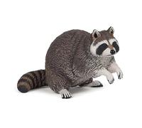Papo - Figurine Raton Laveur Réaliste - 3 Ans + - Collection La Vie Sauvage - Jeu Éducatif Animaux Forêt - Idée Cadeau Jouet Fille Garçon