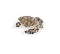 Papo Figurine Tortue de Mer Caouanne Collection Univers Marin Enfant 3 Ans | Espèce menacée à préserver | peinte à la main | jolie pièce à exposer parmi les animaux protégés | idée cadeau fille garçon