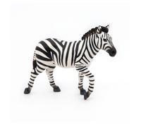 Papo- Zèbre mâle LA Vie Sauvage Figurine, 50249, Multicolore