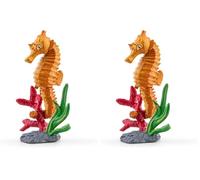 Papo - Figurines à Collectionner - Hippocampe - 56051 - Animaux Marins - pour Enfants - Filles Et Garçons - A Partir de 3 Ans (Lot de 2)