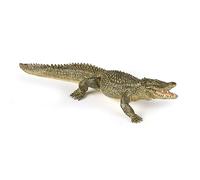 Papo - Grande figurine animal - Alligator, Jouet enfant dès 3 Ans, Animaux Sauvages et Reptiles - 19cm - Exploration des Marais et Apprentissage de la Faune Aquatique