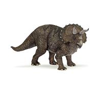 Papo Grande Figurine Tricératops 22 cm Collection Dinosaures Enfant 3 Ans | Rencontre avec le géant herbivore | découverte de la vie préhistorique | peinte à la main | idée cadeau original pour tous