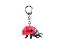 porte clés avec figurine coccinelle Rouge G