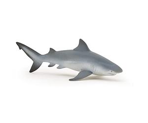 Papo- Requin Bouledogue l'univers Marin Animal Figurine, 56044, Multicolore | Silhouette robuste et puissante | peint à la main | pièce à collectionner | idée cadeau original pour toute la famille
