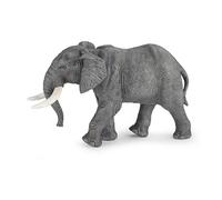 PAPO Wild Animal Kingdom African Elephant Toy Figure, Grey (50192)