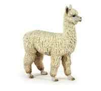 PAPO Wild Animal Kingdom Alpaca Toy Figure, White (50250)