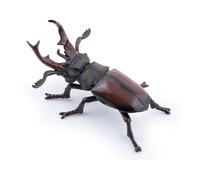 PAPO Wild Animal Kingdom Stag Beetle Toy Figure, Black/Red (50281)