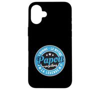 Papou Marseille Cadeau Fête des Papou Humour Grand-Père Coque pour iPhone 16 Plus