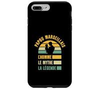 Papou Marseille Cadeau Fête des Papou Humour Grand-Père Coque pour iPhone 7 Plus/8 Plus