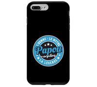 Papou Marseille Cadeau Fête des Papou Humour Grand-Père Coque pour iPhone 7 Plus/8 Plus