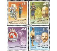 papouasie-nouvelle-guinée mer.-no.: 567-570 (complète.Edition.) 1988 police (Timbres pour les collectionneurs) Pompiers / Police