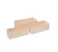 Pappel CN Set de jardinières FSC Pappel CN 28 x 11,5 x 8,5 cm