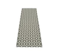 Pappelina Tapis Honey - 70 x 225 cm - gris charbon