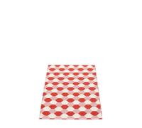 Pappelina Tapis réversible Dana - 70 x 100 cm - rouge corail