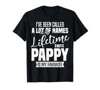 Pappy is My Favorite Name Grandpa Father's Day Citation T-Shirt