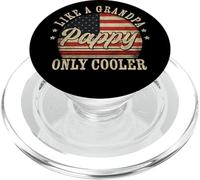 Pappy Like a Grandpa Only Cooler Pappy Father's Day PopSockets PopGrip pour MagSafe