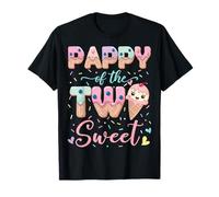 Pappy of The Two Sweet Ice Cream Lover 2ème Anniversaire Fille T-Shirt