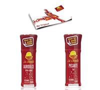 Paprika Flocons Fumé pack La Chinata Aigre-Doux 24g et 24g Piquant