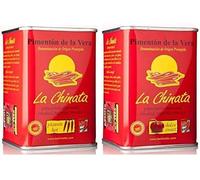 Paprika Fumé pack La Chinata Doux 160g et 160g Piquant