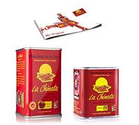 Paprika Fumé pack La Chinata Doux 160g et 70g Piquant