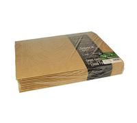 PAPSTAR 10 cartons de transport et de restauration "pure" carrés 8 cm x 31,5 cm x 46,2 cm "Good Food" moyen | film rétractable (10 pièces)