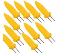 PAPSTAR 10 Pièce Pique àÉpis de Maïs pour Épi de Maïs Maisspieße Grillades Brochettes Pics BBQ Accessoires de Gril