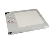 Papstar, 100 Sets de Table en Tissu Non-tissé Soft Selection 30 cm x 40 cm Blanc, # 82325