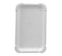 Papstar Assiette pure carrée jetable blanche pack de 250