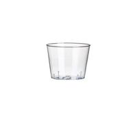 PAPSTAR 12158 Plastic Shot Glass, 2 cl, Transparent 40 Stück (1er Pack)