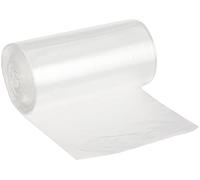 Papstar Sacs poubelles 12460 PEHD 35 l Transparent – Rouleau de 200 (69 x 55 cm)