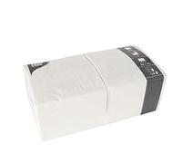Papstar 14234 Lot de 250 Serviettes 3 Plis 1/8 Blanc 33 x 33 cm