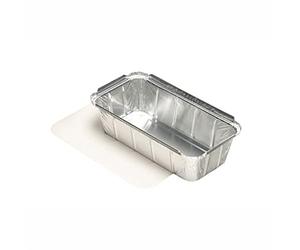 Papstar - 14514 - Plats en aluminium - Argent - 21, 3 x 11 x 5, 4 cm