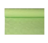 Nappe damassée, (l)1,2x(L)8 m, vert pastel