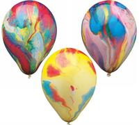 PAPSTAR 18672 PAPSTAR Ballons "Multicolore", diamètre : 220 mm