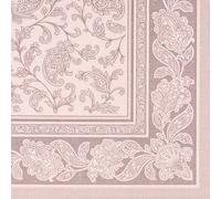 PAPSTAR 19894 Lot de 50 Serviettes de Table Motif Royal Collection, 40 x 40 cm