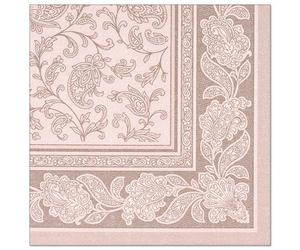 PAPSTAR 19894 Lot de 50 Serviettes de Table Motif Royal Collection, 40 x 40 cm